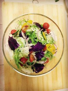 减肥瘦身蔬菜沙拉制作步骤