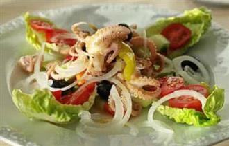 浸鱿鱼能和茄子一起吃吗/同吃_浸鱿鱼和茄子相克吗