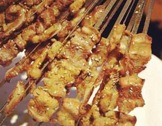 炸羊肉串能和栗子一起吃吗/同吃_炸羊肉串和栗子相克吗