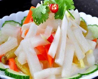 腌萝卜条能和阿胶一起吃吗/同吃_腌萝卜条和阿胶相克吗