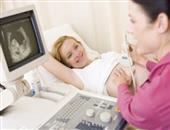 孕8周B超可见胎心管搏动