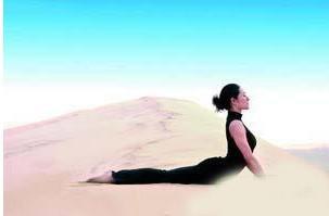 骆驼式瑜伽缓解颈椎痛