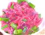 牛腿肉片炒白菜的做法图解1