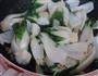 蒜蓉瘦肉炒奶白菜的做法图解5