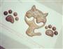 创意小猫小爪绘图蛋糕卷的做法图解7