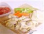 饺子皮，馄饨皮 饺子馅，萌饺煮法的做法图解6
