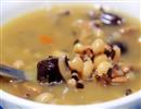 干墨鱼饭豆汤的做法