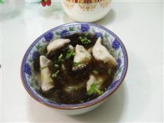 家常紫菜汤饺简单步骤