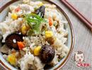 香菇肉丸焖饭