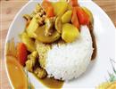 鸡肉咖喱饭