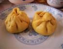 白菜馅玉米面包子
