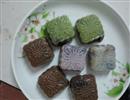 彩色冰皮月饼