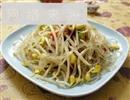 豆芽炒粉丝