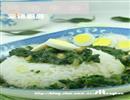 菊花菜糊盖米饭
