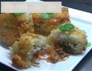 香煎蘑菇肉碎饭团