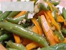 胡萝卜烩四季豆