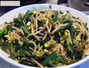 韭菜炒绿豆芽