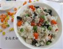 杂蔬芋香饭