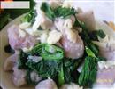 蒜香芋头茼蒿