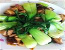 香菇炒油菜