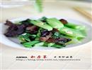 木耳炒油菜