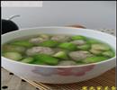 丝瓜肉丸汤