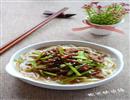 青椒素肉丝面