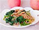菠菜拌粉丝