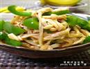 菜椒拌金针菇