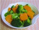 胡萝卜拌西兰花