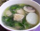 鲜蔬蘑菇汤