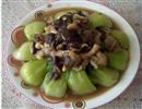 蚝油香菇油菜