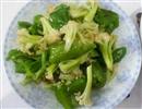花菜炒辣椒