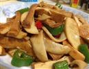 美味素食系列-杏鲍菇烩香干