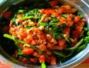 番茄拌空心菜