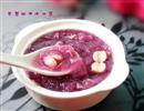 夏季养颜甜品-紫薯银耳莲子羹