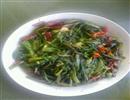 辣炒油麦菜