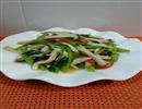 杏鲍菇炒香芹