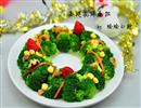 圣诞花环色拉