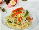 彩椒黄豆芽