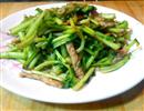 芥菜炒肉丝