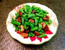 红腰豆拌甜豆角
