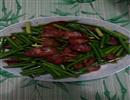 蒜苔腊肠