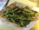 炝炒空心菜