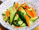 清炒黄瓜胡萝卜片