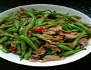 四季豆小炒肉