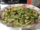 黄瓜凉拌粉丝鸡蛋丝