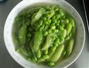 绿色心情版丝瓜炒毛豆籽