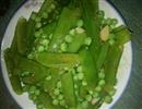 清炒豌豆