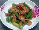 青椒酱爆肉片